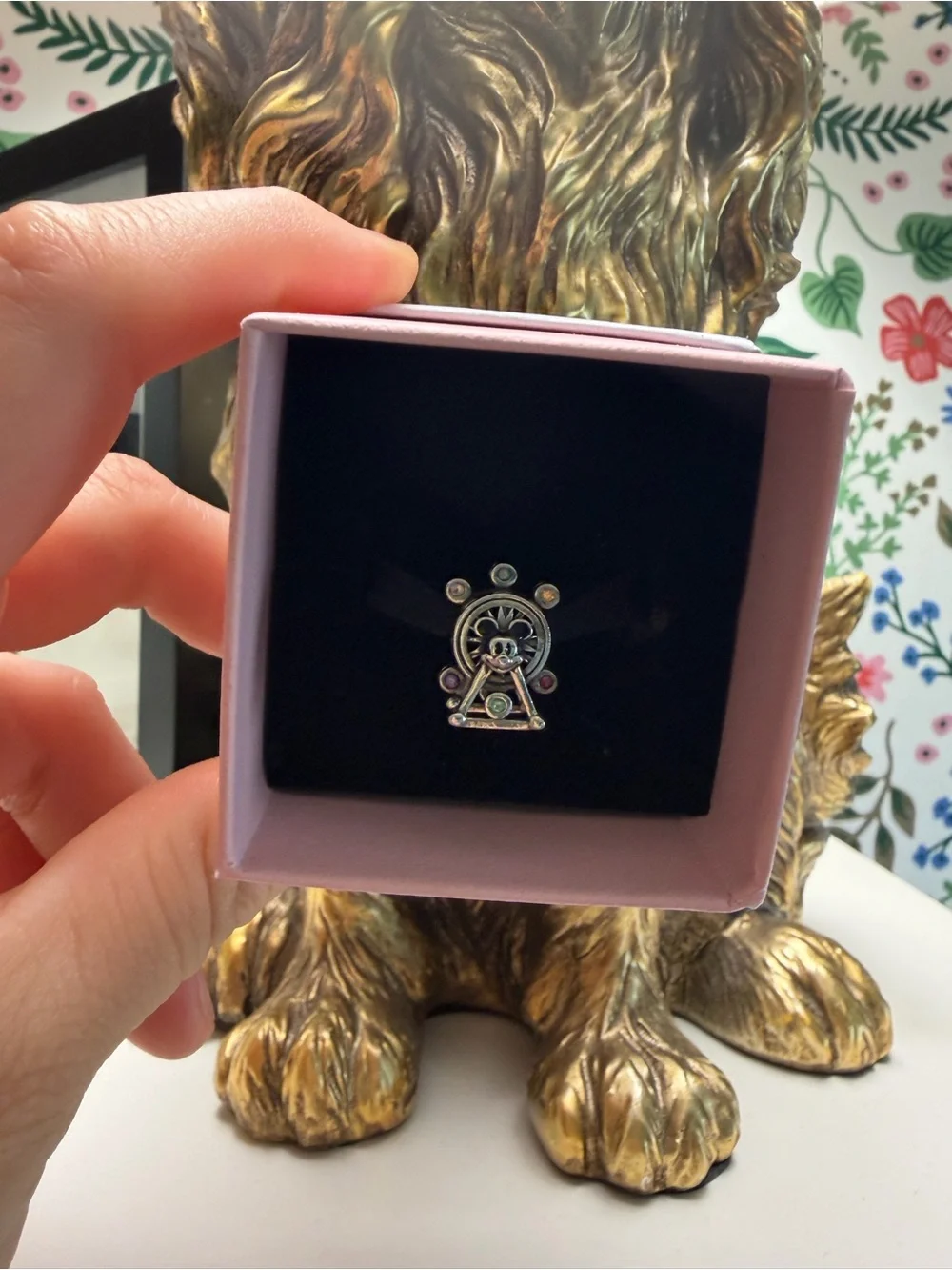 Disney park Exclusive Pandora Charm, Mickey Wheel